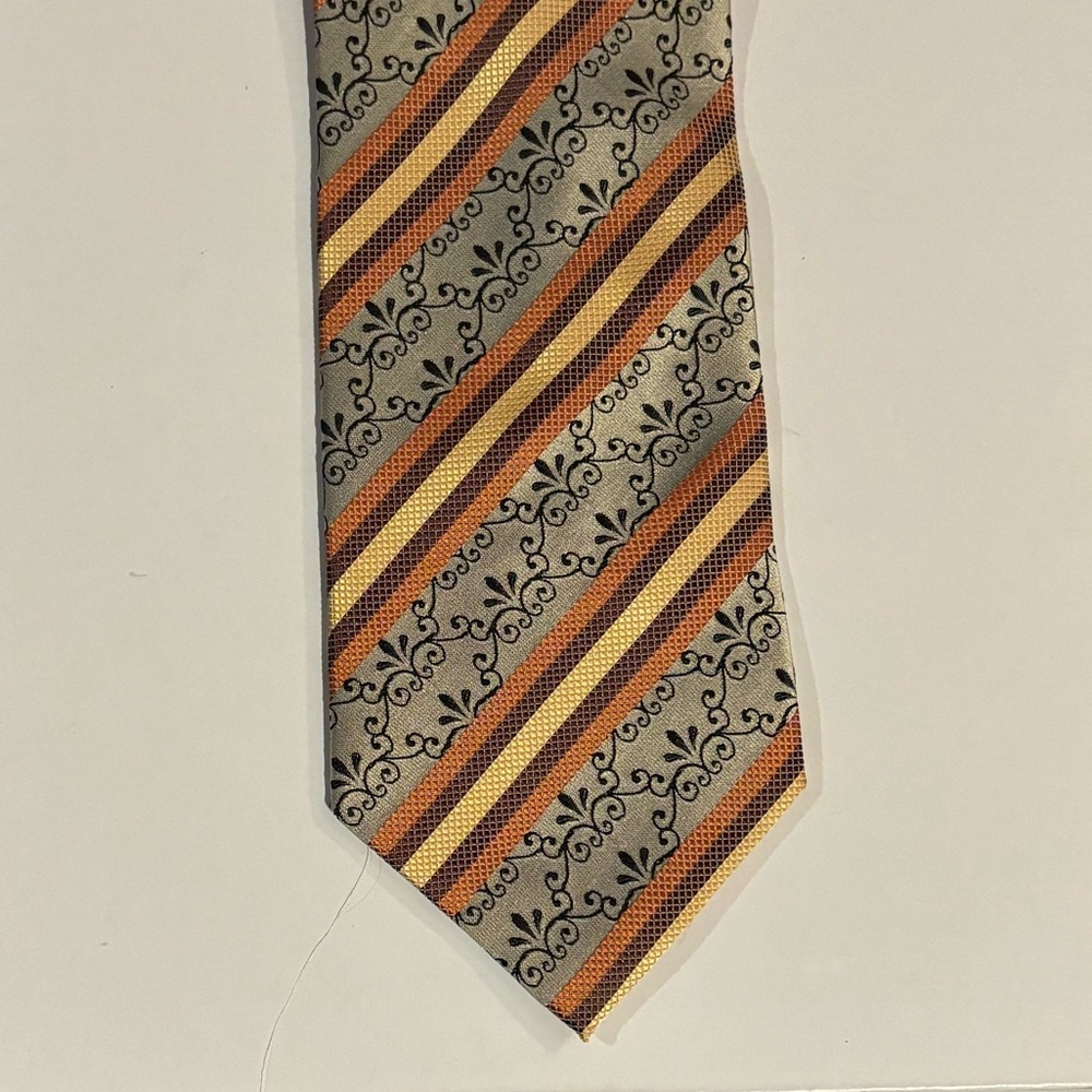 Emilio Ponti silk tie